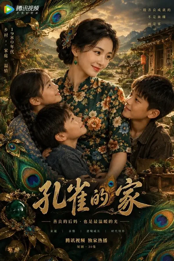 橙果短剧网站《八零后妈有点甜》封面海报，年代温情，68 集